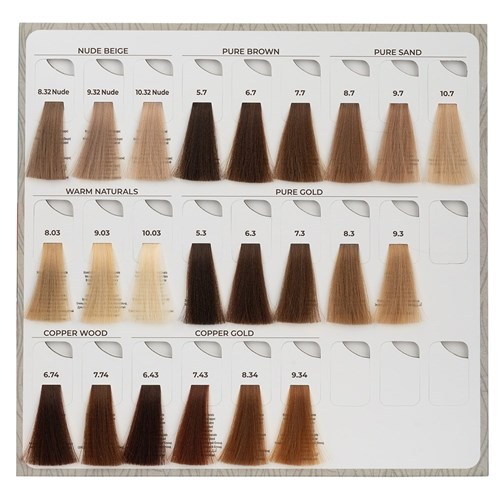 Echos Color Vegan Hair Colour 9.03 Very Light Blonde Natural Golden