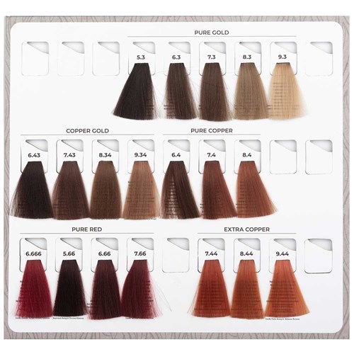 Echos Color Vegan Hair Colour 6.66 Dark Blonde Red Intense
