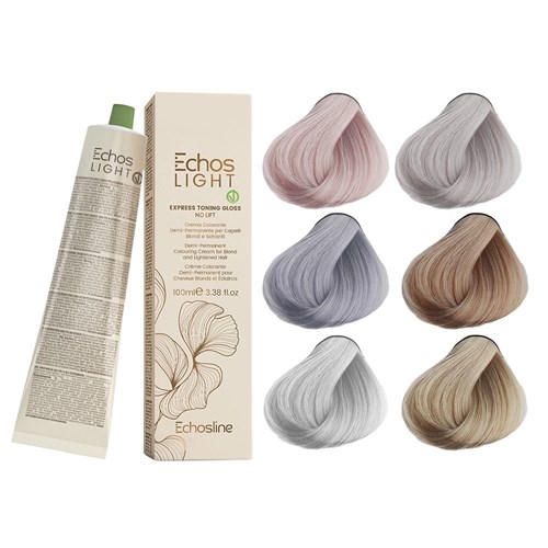 Echos Color Vegan Light Toning Gloss Ebony