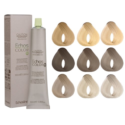 Echos Color Vegan Hair Colour 5.12 Light Chestnut Cold Irise