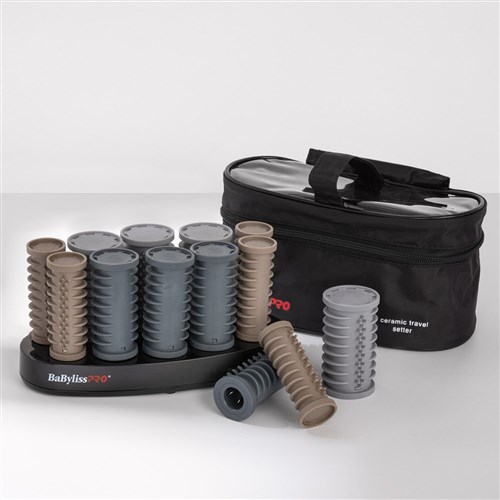 BaBylissPRO Travel Hot Roller Set 10pc