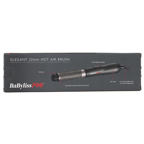 BaBylissPRO Elegant Hot Air Brush 32mm Box