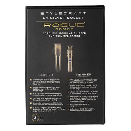 StyleCraft by Silver Bullet Rogue Clipper and Trimmer
