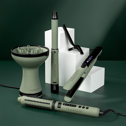 StyleCraft by Silver Bullet Sage Vibrating Hair Straightener