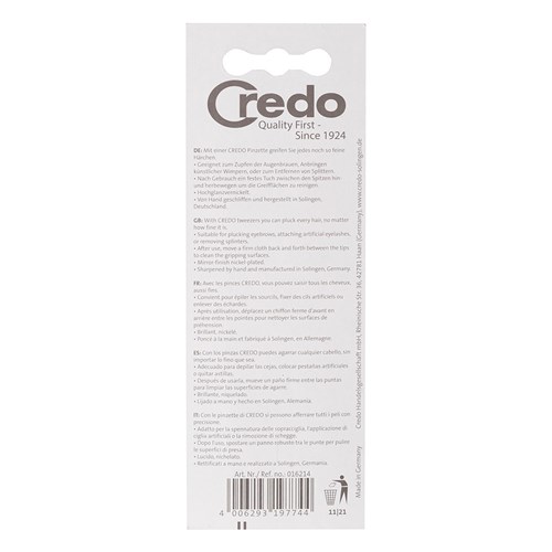Credo Pop Art Slant Tweezer Blue