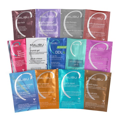 Malibu C Weaves and Extensions Hair Treatment 12pc